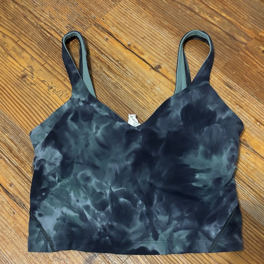 Lululemon Athletica Blue and Green Align Tank